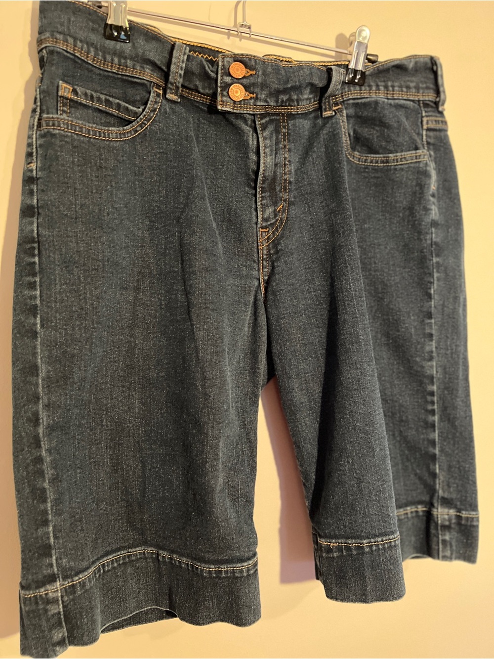 515 Jeans Levi's Blue Denim Jean Shorts - Picture 4 of 7